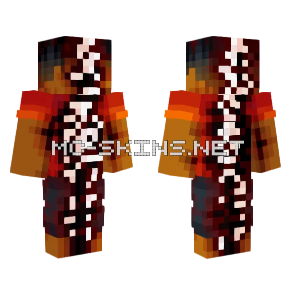 Bloodsplitter Skin Minecraft skin, front and back