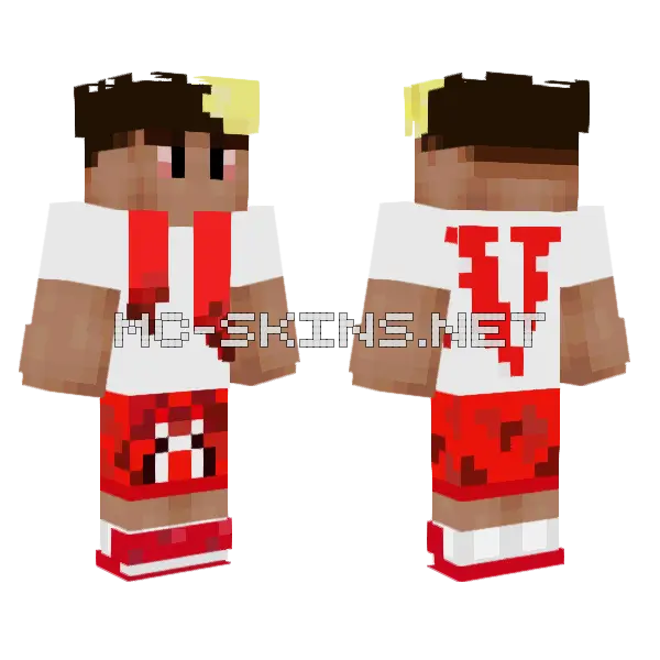 Bloody Chef Outfit, front and back