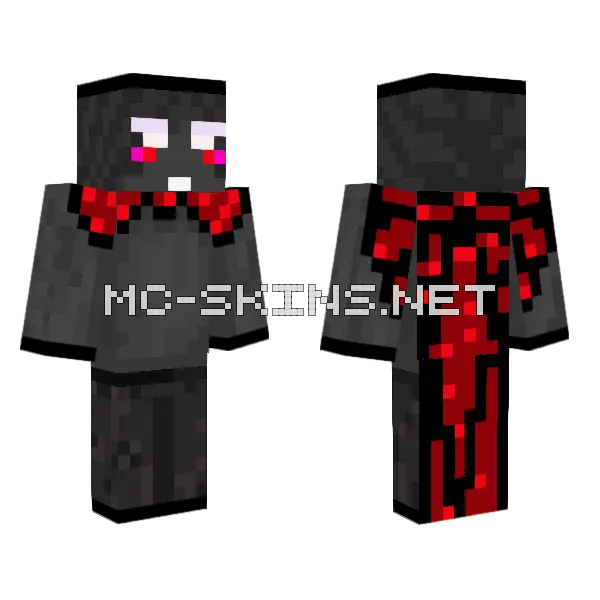 Bloody Dark Figure, front and back