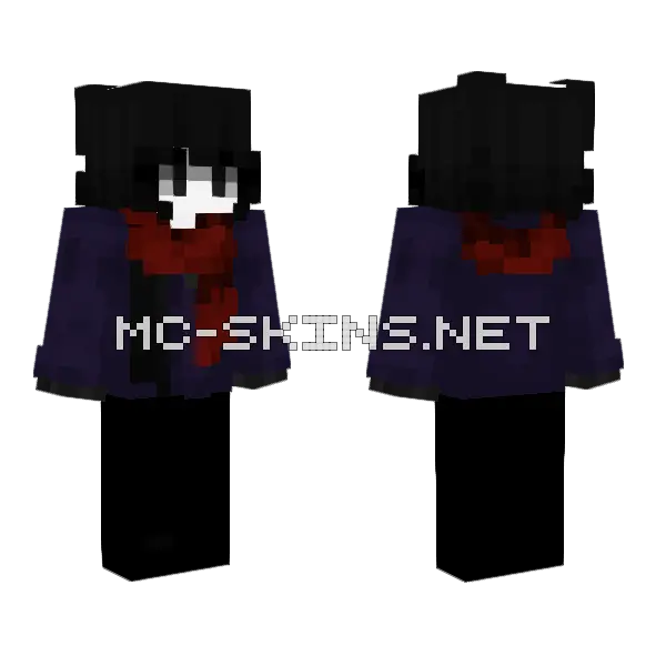 Bloody Dark Figure, front and back