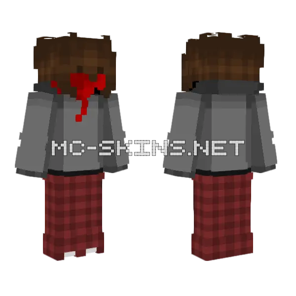 Bloody Zombie Hunter, front and back