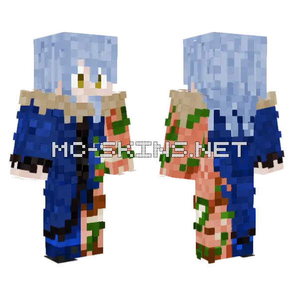 Blue Bird Creature, front and back