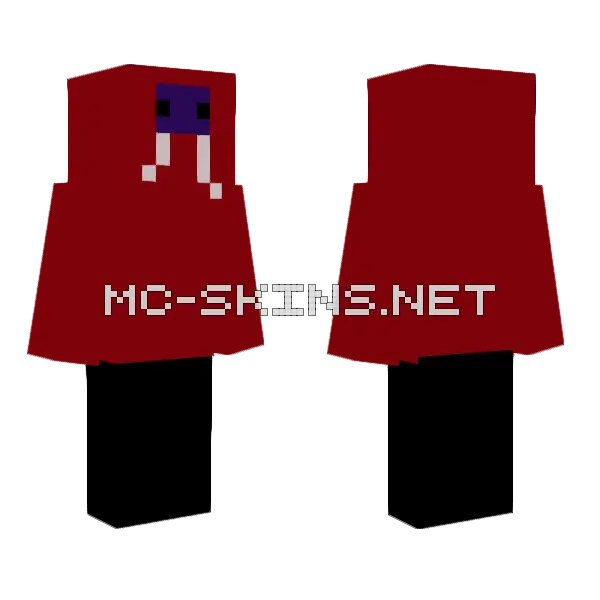 Blue Boiiiii Minecraft skin, front and back