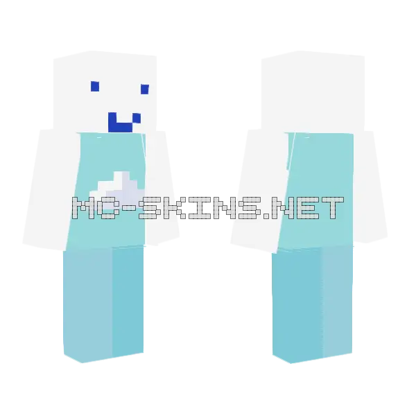 Cloudy Character, front and back