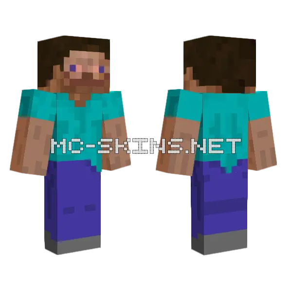 Blue Denim Miner, front and back
