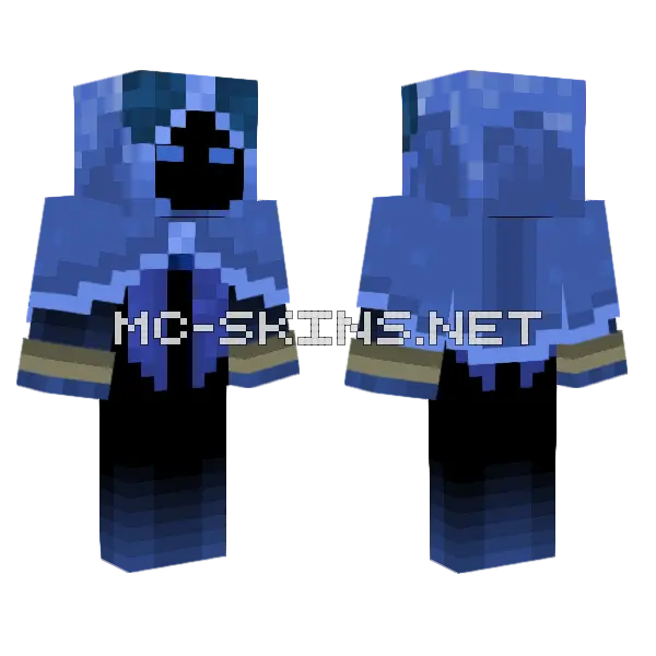 Blue Ice Mage, front and back