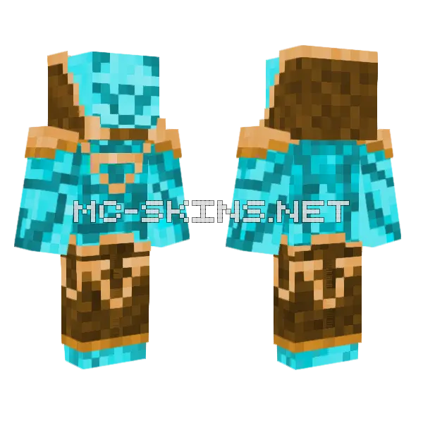 Blue Panda Hoodie, front and back
