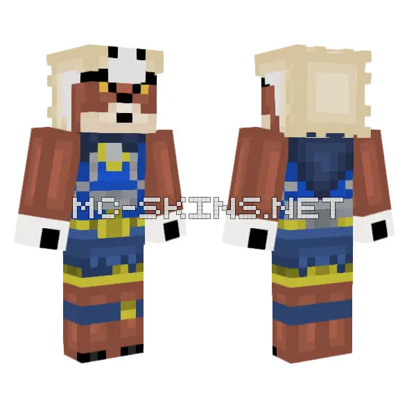 Blue Uniform Soldier, front and back
