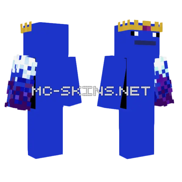 Blue Walrus Skin Minecraft skin, front and back