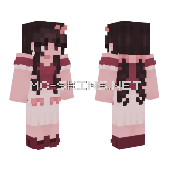 Blupwings Reshade Contest Skin Minecraft skin, front and back