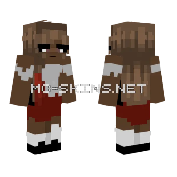 Bo Le O Wo Ah Minecraft skin, front and back