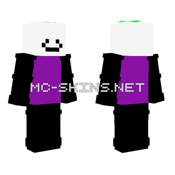 Bob Minecraft skin, front and back