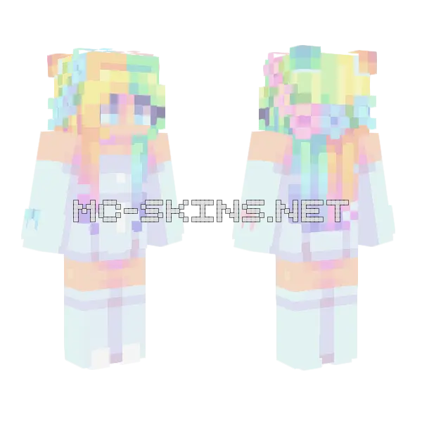 Bob Minecraft skin, front and back