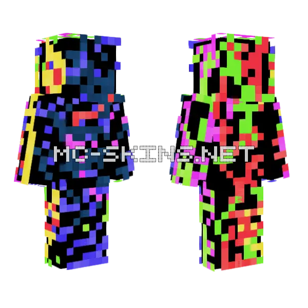 Boba 2008 Minecraft skin, front and back
