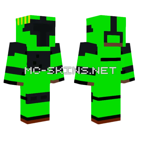 Bobafett Skin Minecraft skin, front and back