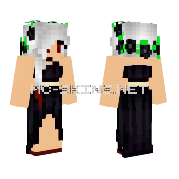 Boda2 0 Minecraft skin, front and back