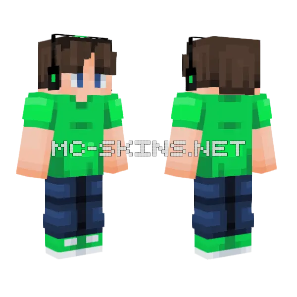 Bon Is Da Goat Minecraft skin, front and back