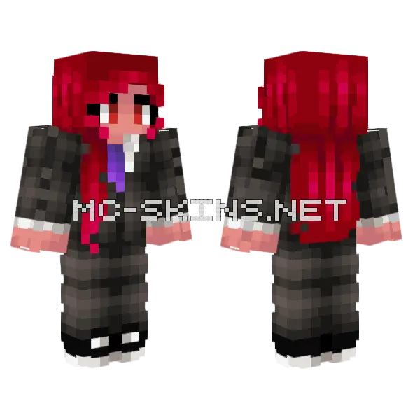 Bonnie Lvl2 Minecraft skin, front and back