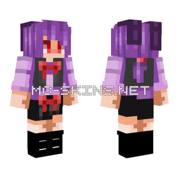 Bonnie RCE Minecraft skin, front and back