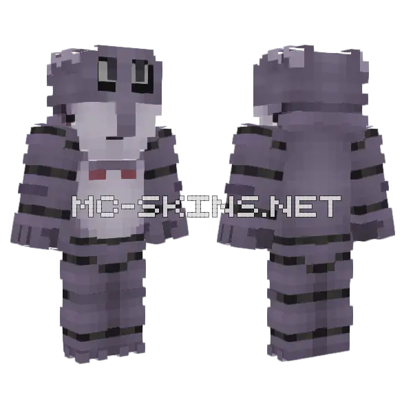 Bonny Minecraft skin, front and back