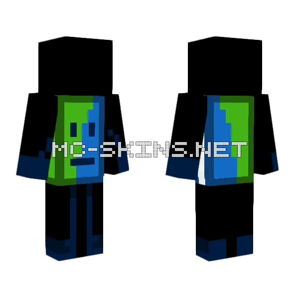 Book BFDI Minecraft skin, front and back