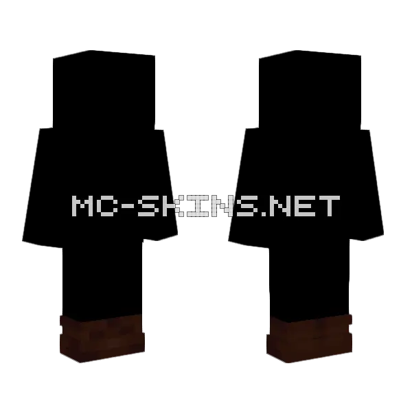 Boomerang S Boots Minecraft skin, front and back
