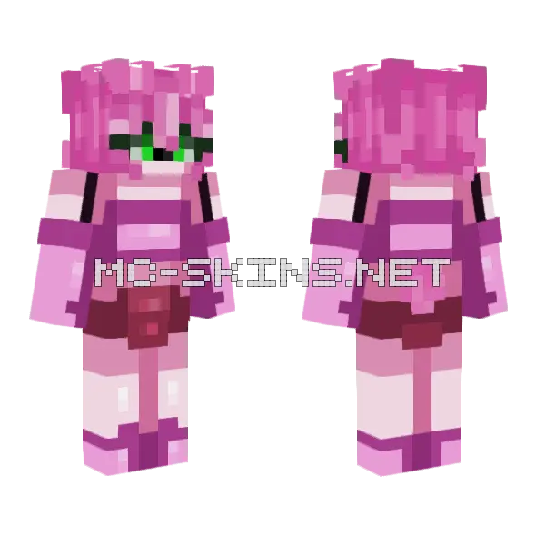 Boop My Nose I Dare You Minecraft skin, front and back