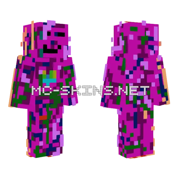 Bored Boy Skin Minecraft skin, front and back
