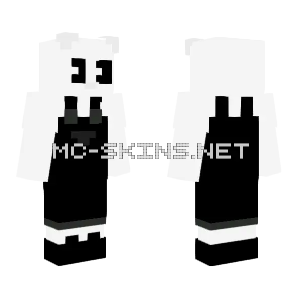Borrozo Minecraft skin, front and back