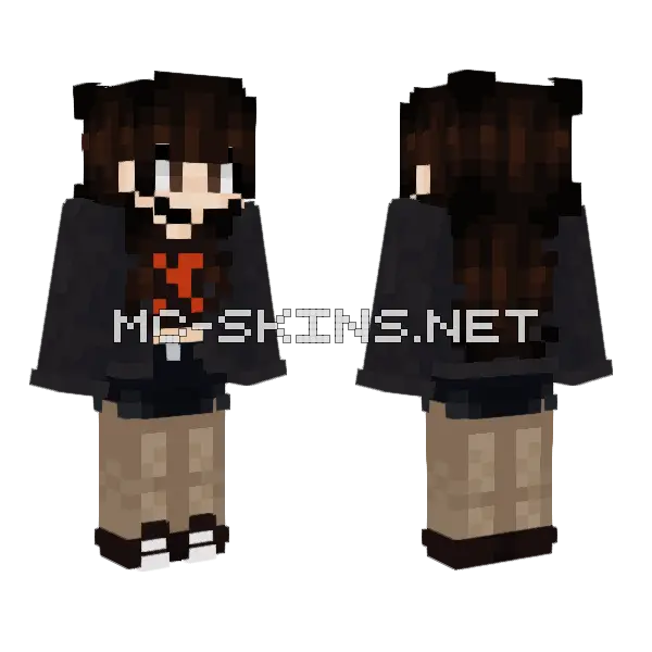 Borthdayyuyy Boy Minecraft skin, front and back