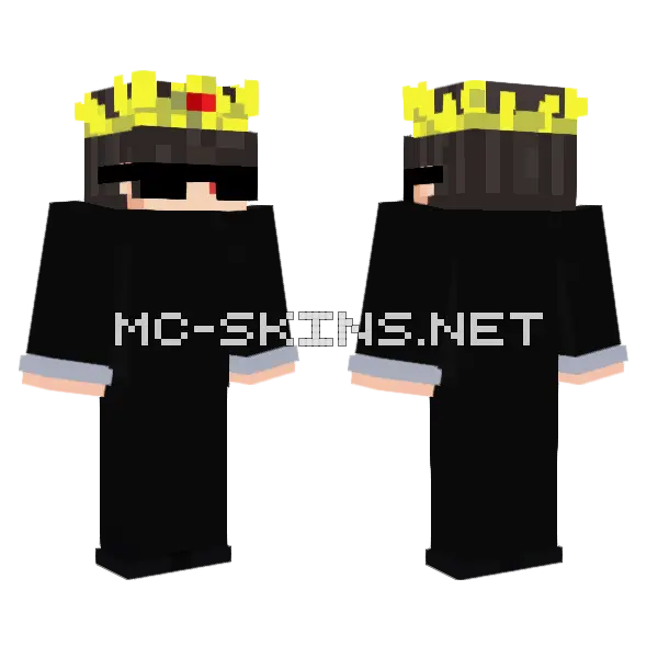 Boss Skin Minecraft skin, front and back