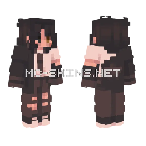 Boston Troste 2 Minecraft skin, front and back