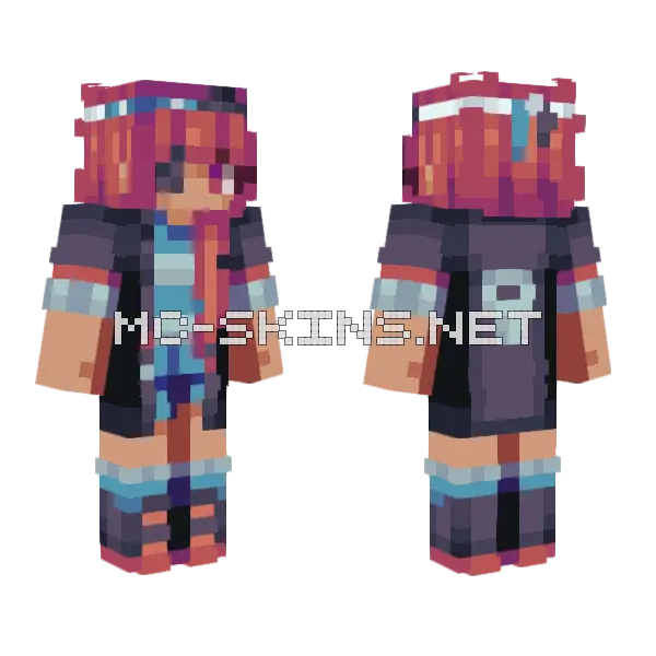 Bounty Hunter SF118 Minecraft skin, front and back
