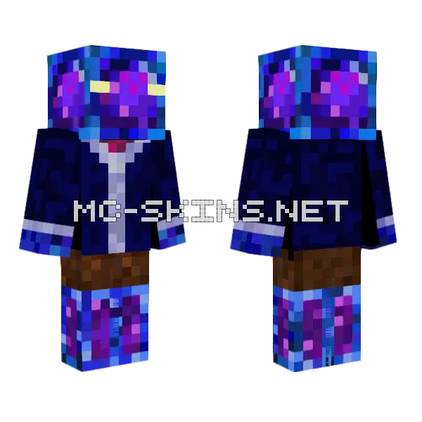 Bowtie OC Minecraft skin, front and back