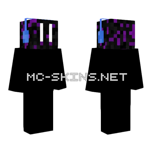 Box Skin Minecraft skin, front and back