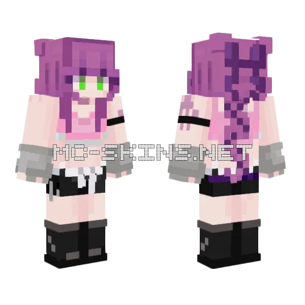 Boxeo Fixed Minecraft skin, front and back