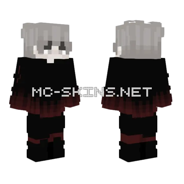 Boy Minecraft skin, front and back
