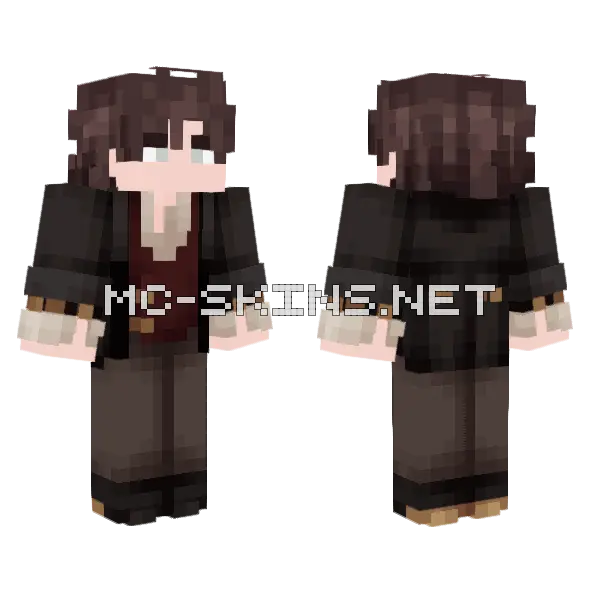 Boy Minecraft skin, front and back