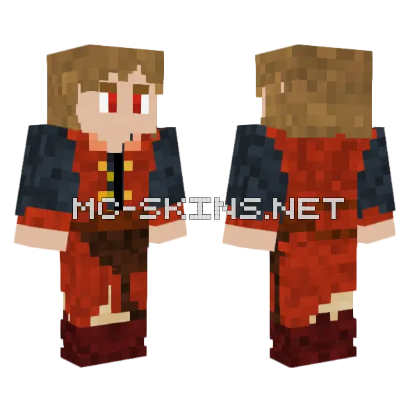 Brandel Vaelor 2 0 Minecraft skin, front and back