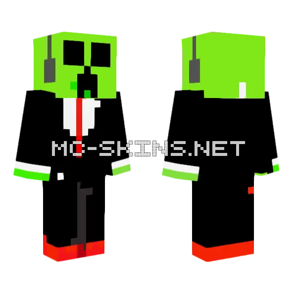 Brannon Finished Minecraft skin, front and back