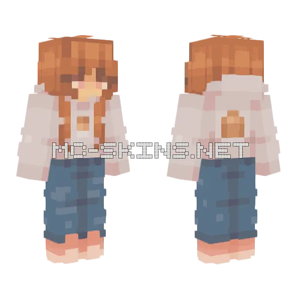 Bread Crumbs Ce Minecraft skin, front and back