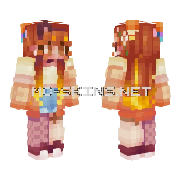 Break Of Dawn FS Minecraft skin, front and back