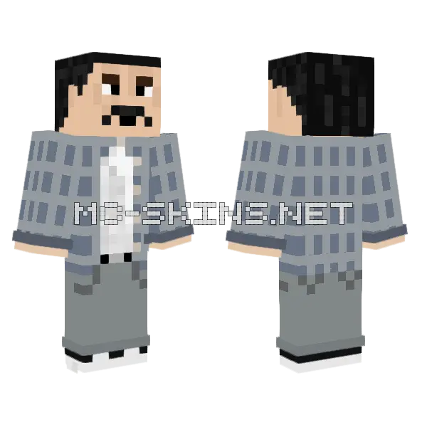 Brendon Minecraft skin, front and back
