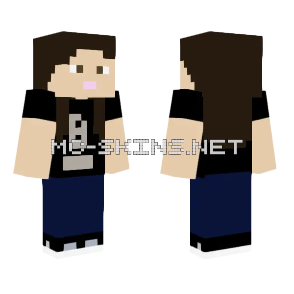 Brett Cooper Skin, front and back