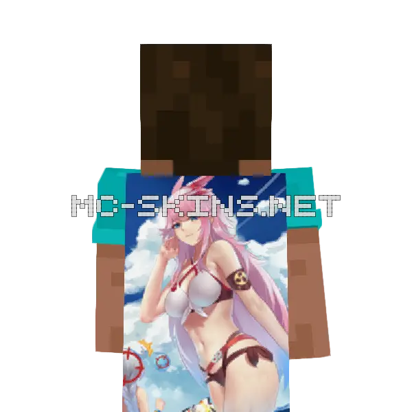 Bronya School Uniform cape, outside and lining