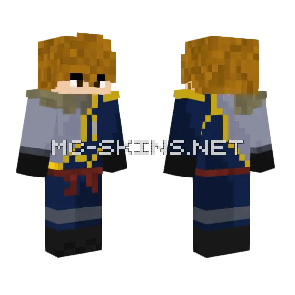 Brown Bear Skin Minecraft skin, front and back