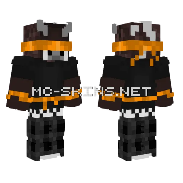 Brown Cow Suit, front and back