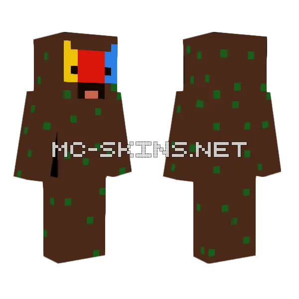 Brown Creature, front and back