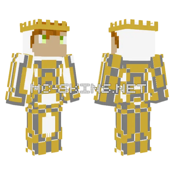 White King Robes, front and back