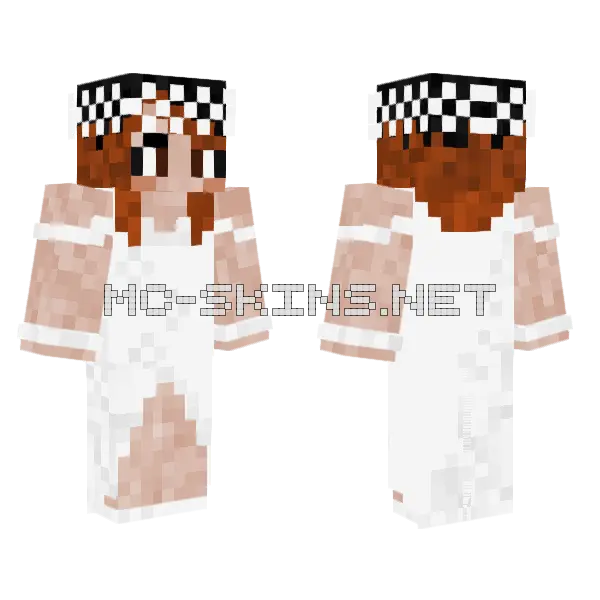 Brown Haired Adventurer, front and back